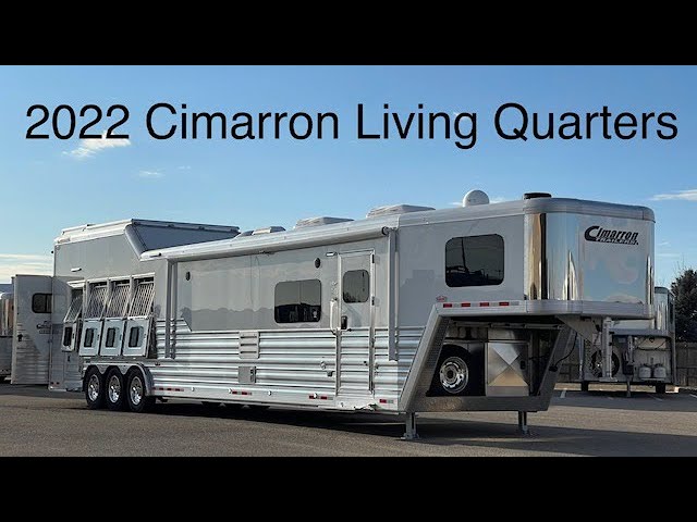 A preview image of the linked video showcasing 2022 Cimarron Norstar 4HLQ
