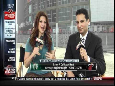 June 09, 2012 - ESPN - Pre-Game Coverage of Game 7 Miami Heat Vs. Boston Celtics - E. Conf. Finals