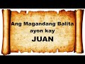 JUAN 1 21 Audio Text Bible Tagalog Dramatized I Bible Salitangdiyos Audiobible