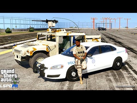 GTA 5 MOD LSPDFR 684 - ZANCUDO!! (GTA 5 REAL LIFE PC MOD)