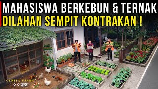 Download lagu STUDENTS TURN A NARROW LAND IN A RENTED HOUSE INTO A GARDEN AND RAISING ODOR-FREE CHICKENS | BUSI... mp3