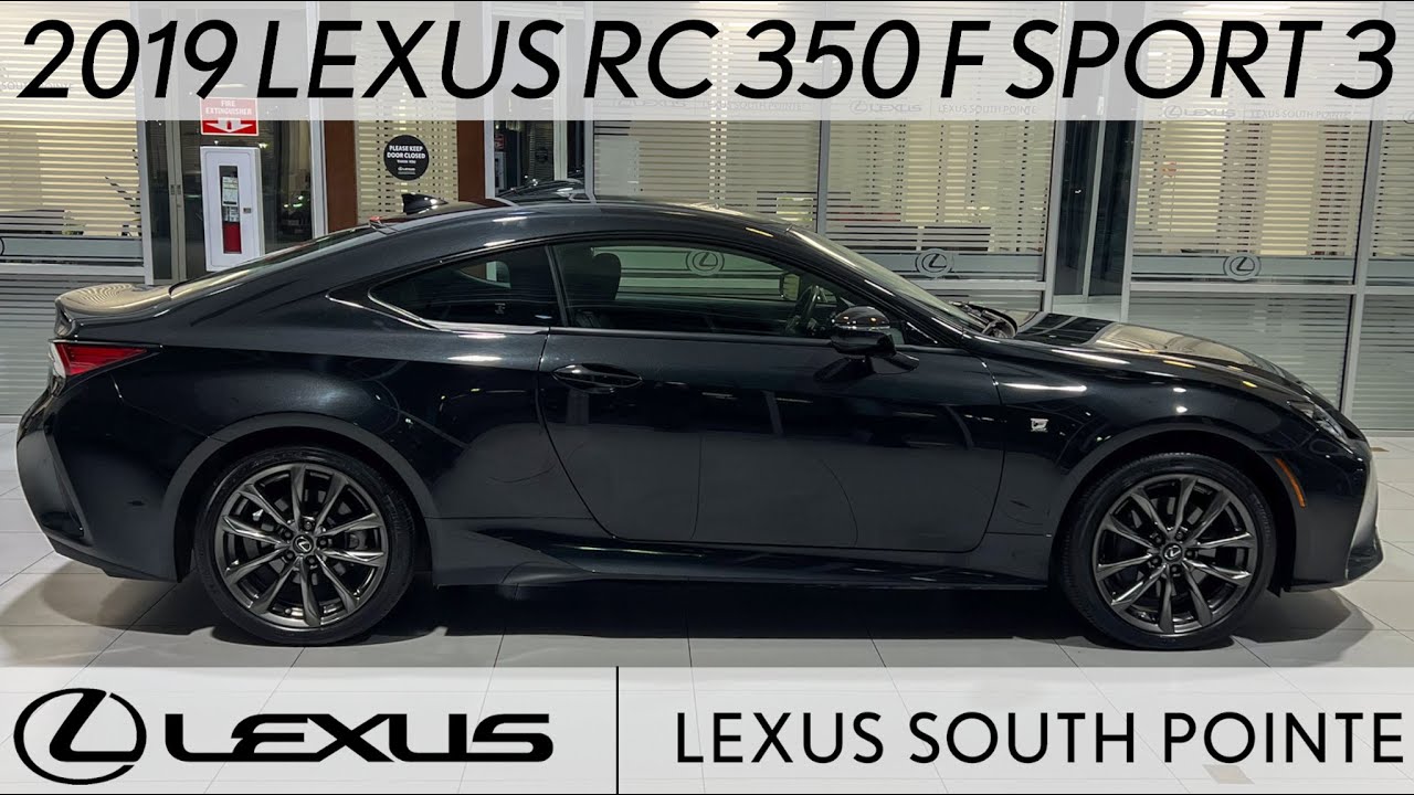 2019 Lexus RC 350 F SPORT Series 3 (L250079A) - Full ...