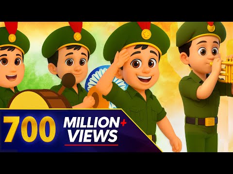 Nanha Munna Rahi Hoon | Republic Day 2026 | Popular Indian Patriotic Hindi song | TinyDreams