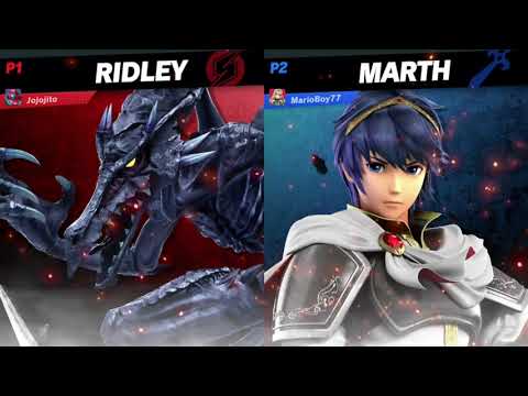 UBB24 Marioboy77(Ganon, Marth, Inkling) vs Jojojito(Ridley)