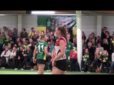 Korfbal League Samenvatting, speelronde 02: Groen-Geel - Fortuna