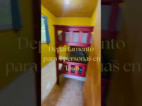 Departamento para 4 personas en Tanti, Sierras de Córdoba