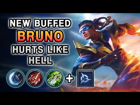 Wow! The New Buffed Bruno Hurts Like Hell | Mobile Legends