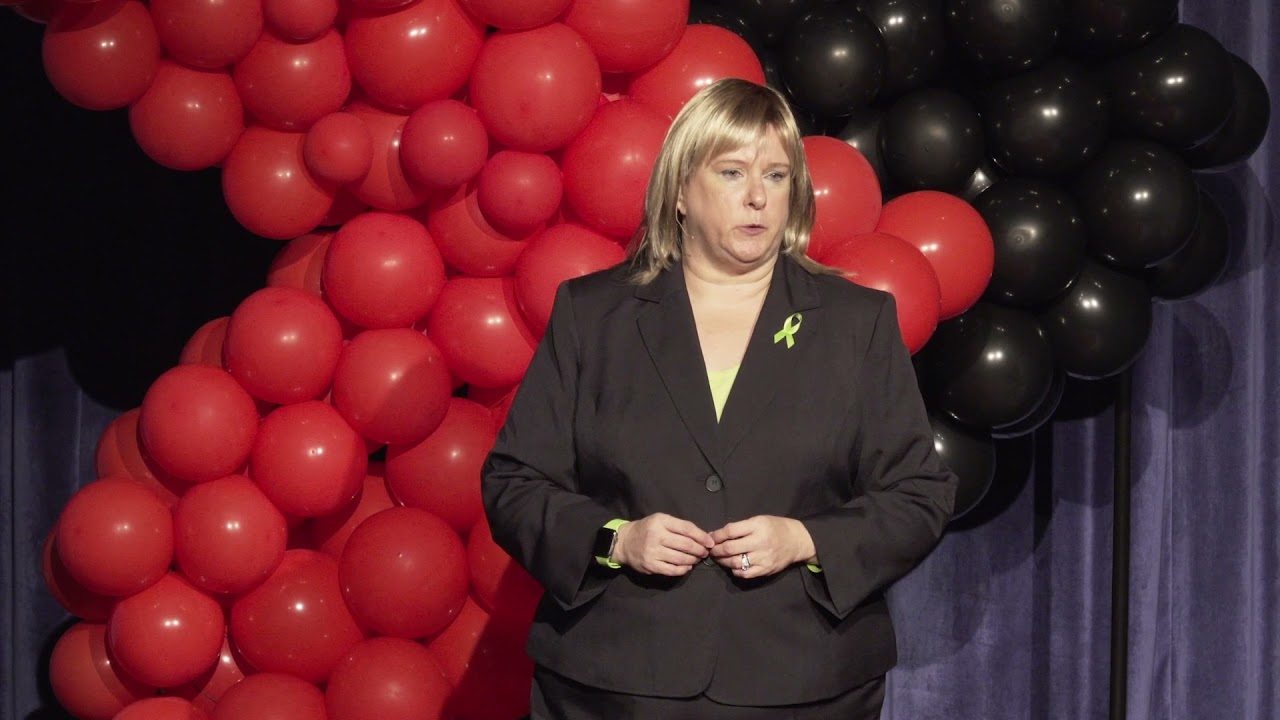 Julie McLean on stage