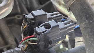 Toyota Oxygen Sensor Electrical Connector Removal & Denso Parts Notes / Camry, Avalon, Lexus, 2GR-Fe