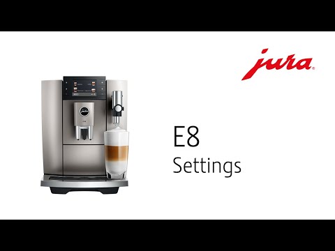 JURA E8 Piano White