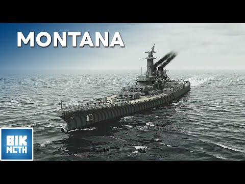 USS Montana (BB-67) in Minecraft