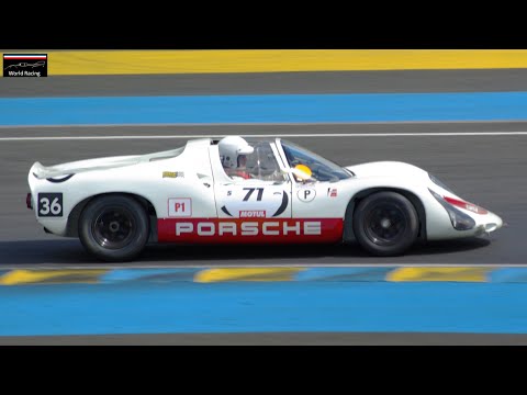 Thumbnail for Porsche 910/6 1967 LOUD Flat 6 Sound ! Le Mans Classic 2022 by Porsche 910