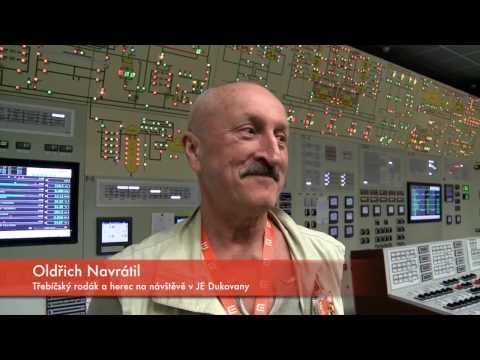 Herec Oldřich Navrátil přijel, viděl a odstavil reaktor dukovanské elektrárny