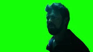 Butcher "don't you worry...daddy's home" The Boys green screen