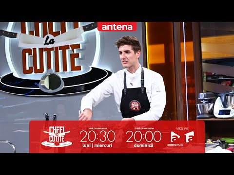 Luca Francesco Zvaleni a primit trei Cuțite de Aur la Chefi la Cuțite! 🔥