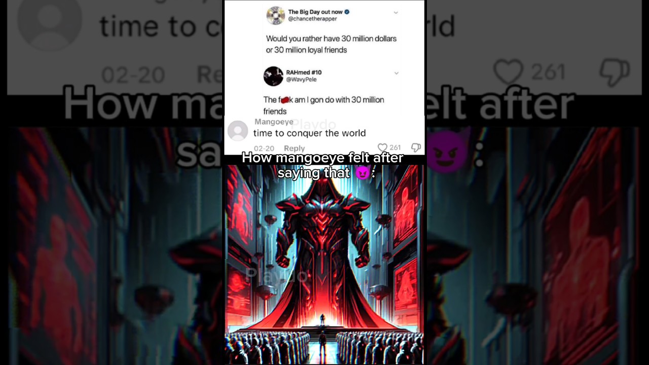 Bro feeling like a menace 🥶