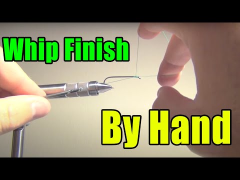 Whip Finish by Hand With NO TOOL Required - Fly Tying Tips & Tricks