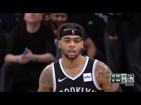 D'Angelo Russell Full Highlights Nets vs Celtics 2019 01 14   34 Points, SICK!