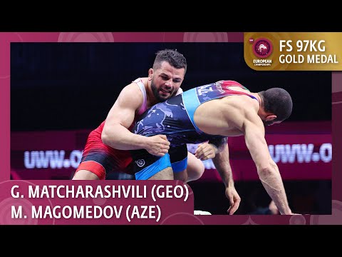 Gold Medal • FS 97Kg • Givi MATCHARASHVILI (GEO) vs. Magomedkhan MAGOMEDOV (AZE)