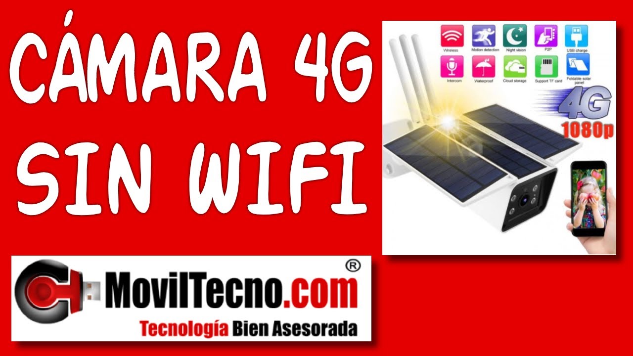 Watch CÁMARAS de vigilancia SIN WIFI Solares 4G Móvil – Con BATERÍA sin cables - MovilTecno 791 Now CÁMARAS de vigilancia SIN WIFI Solares 4G Móvil – Con BATERÍA sin cables - MovilTecno 791