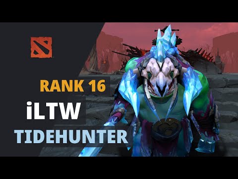 iLTW (Rank 16) plays Tidehunter Dota 2 Full Game