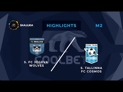 FC Jõgeva Wolves - Tallinna FC Cosmos. Coolbet Saaliliiga. MD 2. Highlights