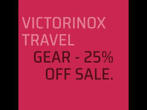Victorinox Travel Gear - 25% Off Sale.