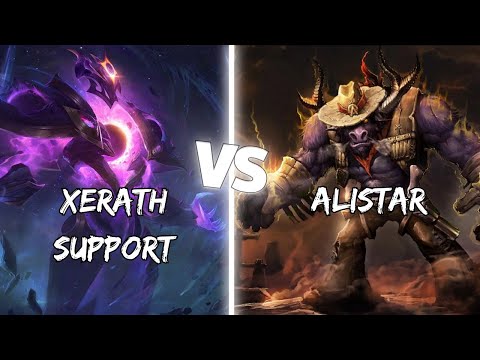Xerath Support vs Alistar – CC Clash in Bot Lane | League 2025 Gameplay