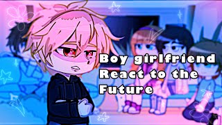 Boy girlfriend reaction to the future… // TW in description!! // Vioha..//