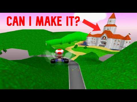 Getting on Top of Peach’s Castle in Mario Kart 64