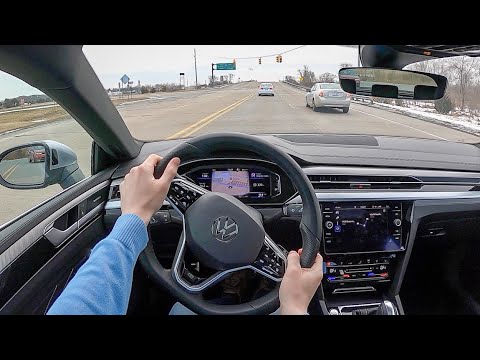 2021 Volkswagen Arteon SEL Premium R-Line - POV Test Drive (Binaural Audio)