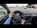 2021 volkswagen arteon sel premium r line pov test drive binaural audio