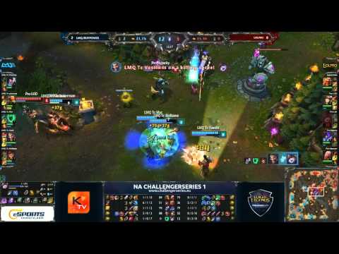 LMQ vs LoLPro Map 3 - Grand-final - NA Challenger Series #1