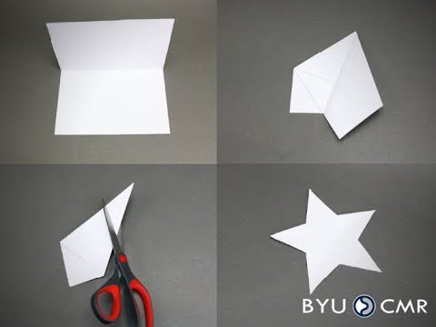 One Cut Origami Star : 7 Steps (with Pictures) - Instructables