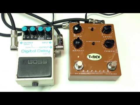 Boss DD2 vs T-Rex Replica