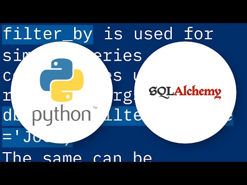 Python Difference Between Filter And Filter_by In Sqlalchemy