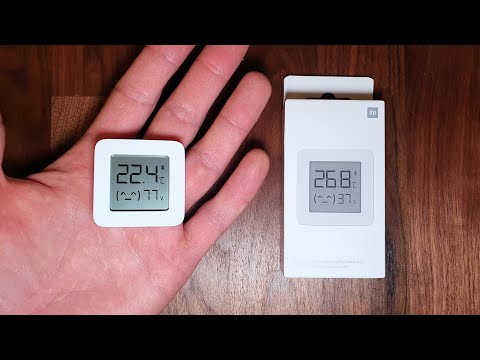 Xiaomi Mi Temperature and Humidity Monitor 2 UNBOXING & SET-UP