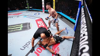 #UFCVegas112 Kevin 'El Chino' Vallejos Noquea