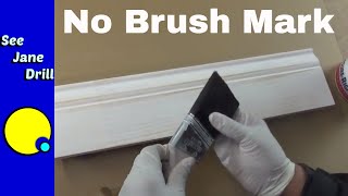 The Secret to Getting a Perfect Paint Finish with no Brush Marks