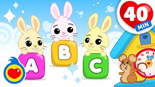 Animals, Colors, Letters and Numbers 🔤🔢🌈 Educational Videos for Children (40 Min) | Plim Plim thumbnail
