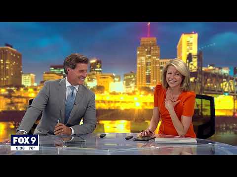 Kelcey can't stop laughing about squirrel's nuts