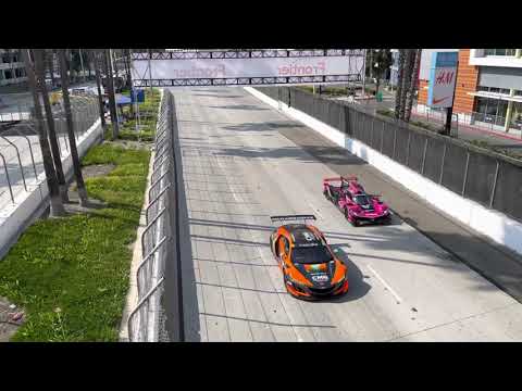 IMSA Prototypes and GTs — Fountain + End of Race (Long Beach 2021) (60fps)
