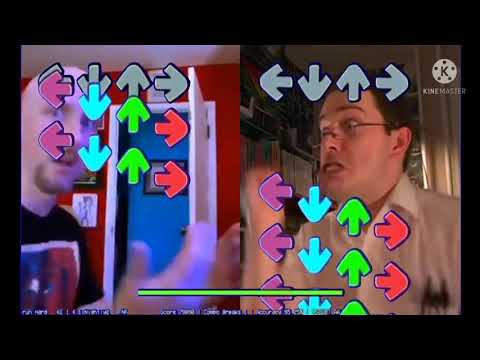 FNF Vs Bob RUN but it's Nostalgia Critic Vs The Angry Video Game Nerd