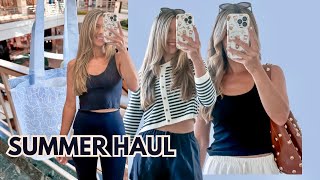 Huge Summer Fashion Haul ☀️ Alo, Lulu, Abercrombie & More