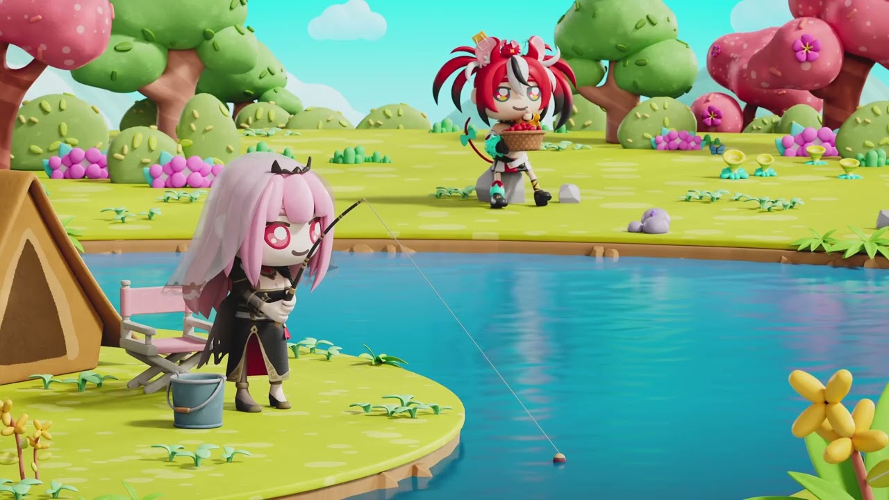 【1 Hour Relaxing BGM】Chilling With Mori and Friends!