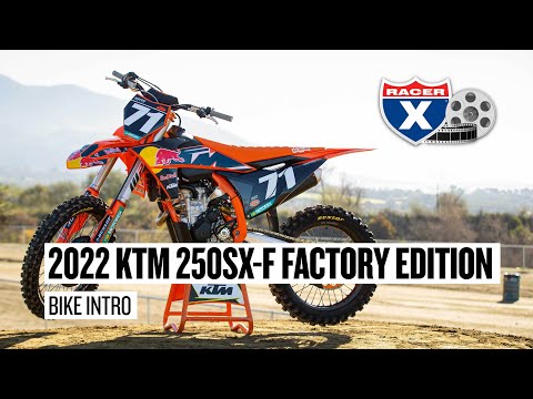First Ride on 2022 KTM 250 SX-F Factory Edition with Aden Keefer