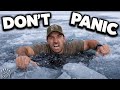 EASY SELF RESCUE METHOD IF YOU FALL THROUGH ICE