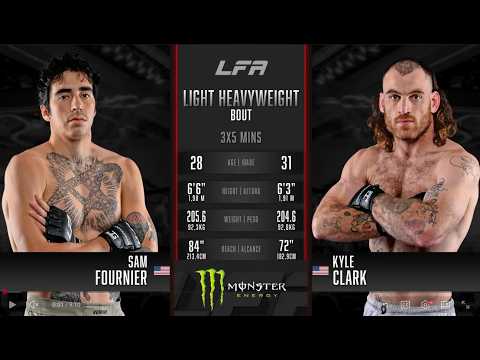 Kyle Clark vs Sam Fournier full fight