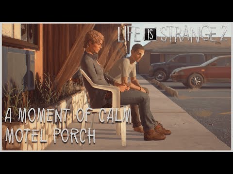 A Moment of Calm - Motel Porch