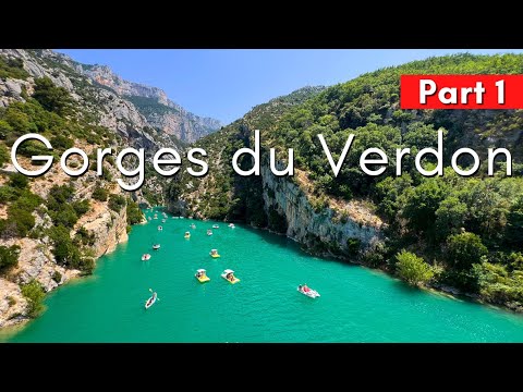 Epic Day Trip from Nice: Gorges du Verdon, Lake Sainte-Croix & Canyon Swim! (Part 1)